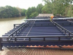 Mái hiên, mái xếp, mái che, bạt xếp sóng di động